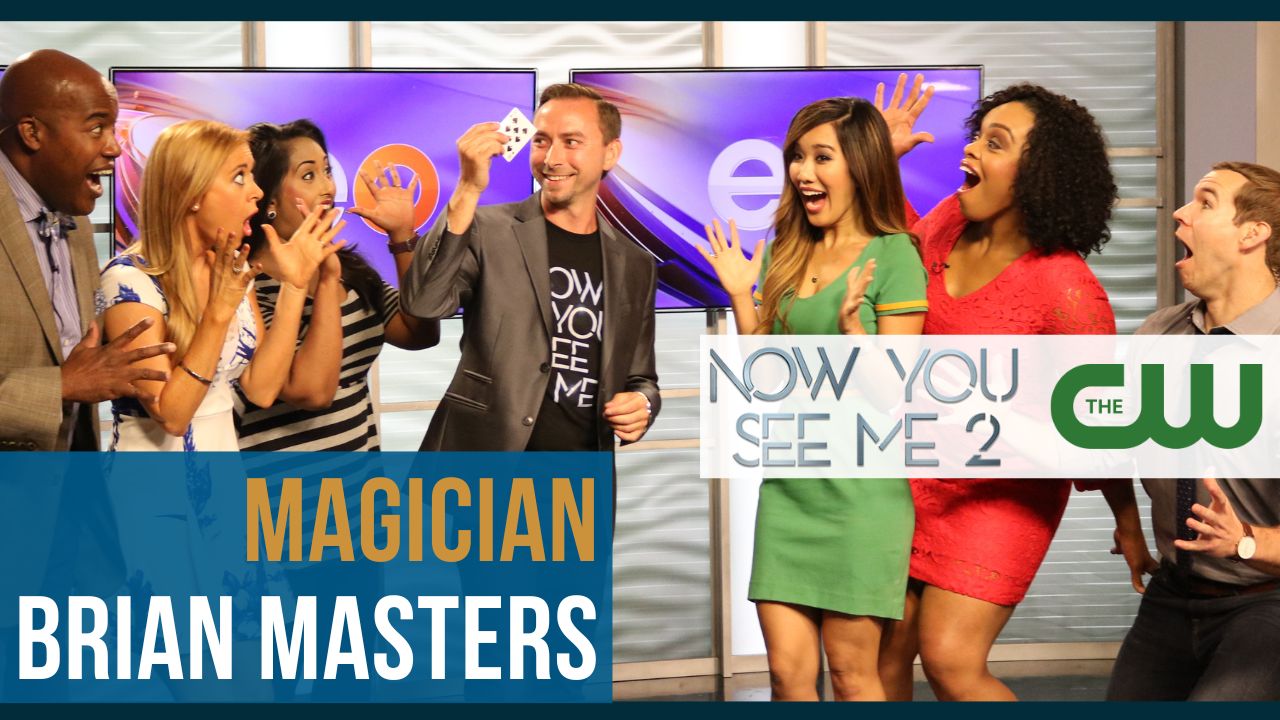 Cleveland Magician Brian Masters CW Network Now You See Me 2 Movie