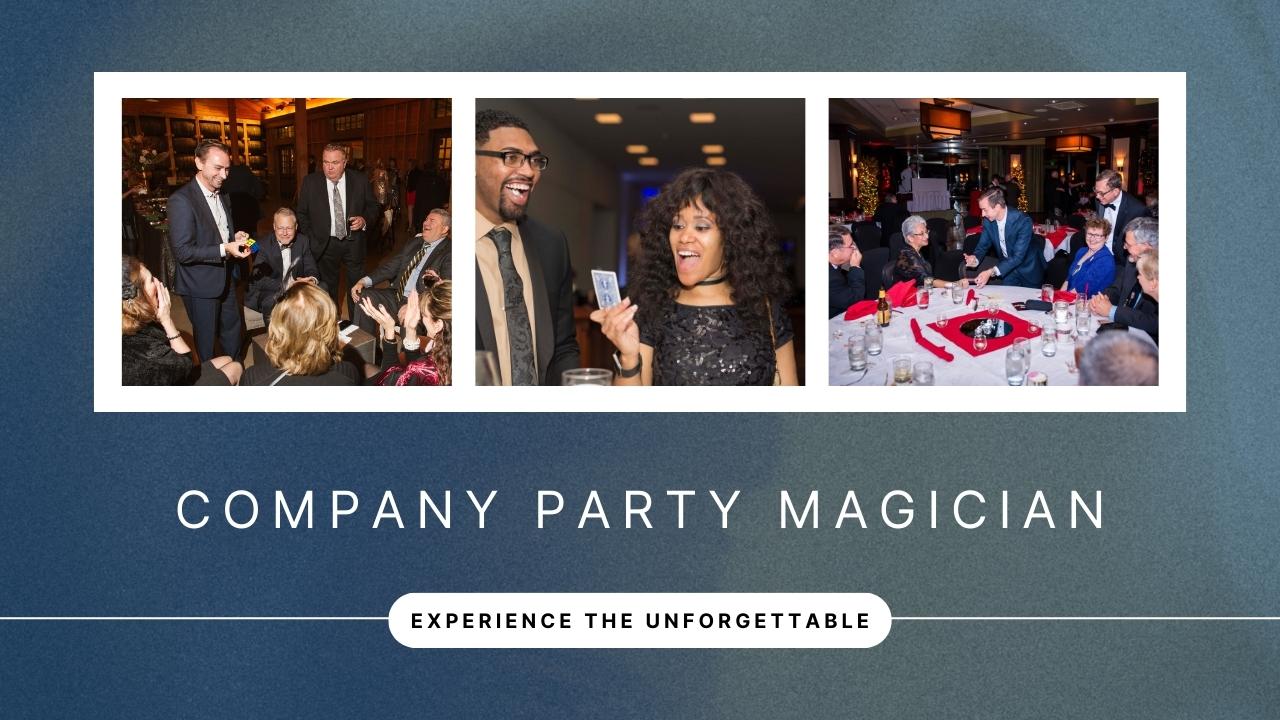 company party magician corporate event magician