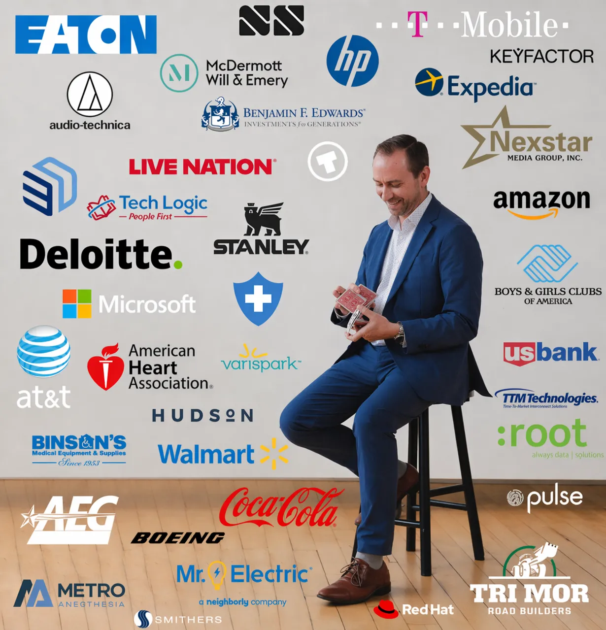 Cincinnati Magician Brian Masters corporate magician and mentalist for events in Cleveland, OH